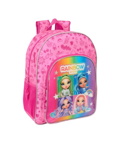 Zaino Scuola Rainbow High Shine Multicolore 33 x 42 x 14 cm Zaino Scuola Rainbow High Shine Multicolore 33 x 42 x 14 cm