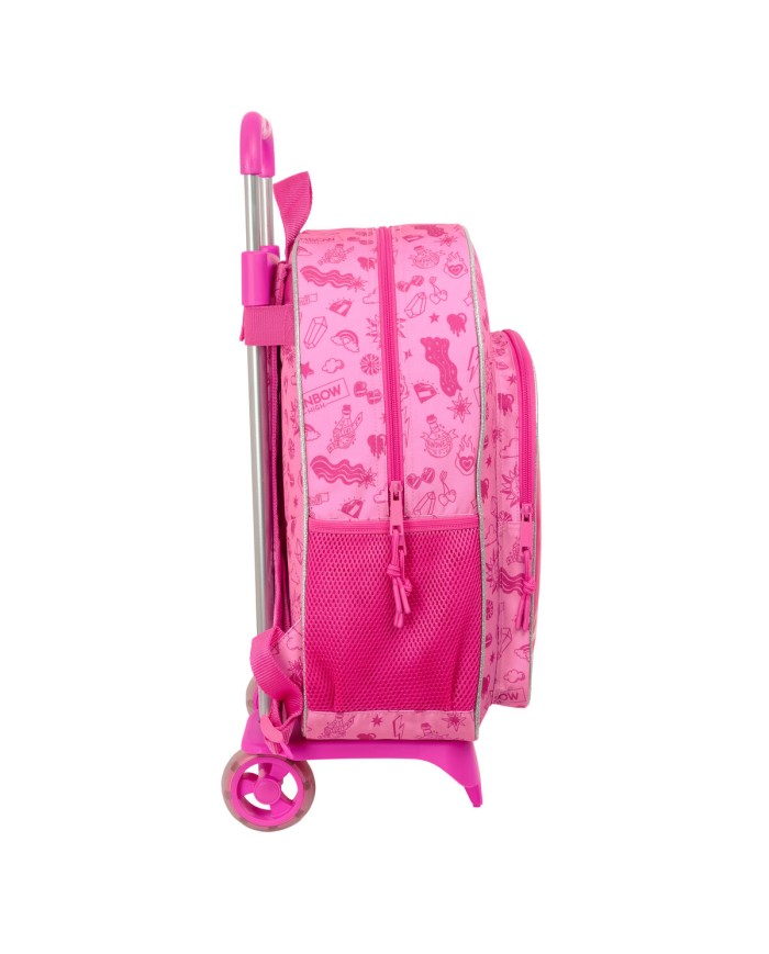 Trolley per la Scuola Rainbow High Shine Multicolore 33 x 42 x 14 cm Trolley per la Scuola Rainbow High Shine Multicolore 33 x 42 x 14 cm