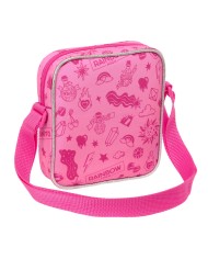 Borsa a Tracolla Rainbow High Shine Multicolore 16 x 18 x 4 cm Borsa a Tracolla Rainbow High Shine Multicolore 16 x 18 x 4 cm