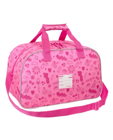 Borsa da Palestra Rainbow High Shine Multicolore 40 x 24 x 23 cm
