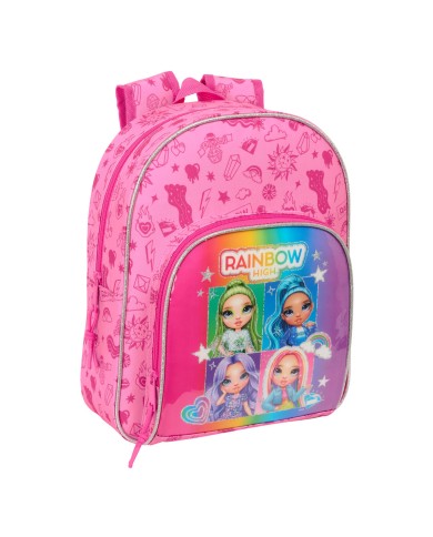 Zaino Scuola Rainbow High Shine Multicolore 28 x 34 x 10 cm Zaino Scuola Rainbow High Shine Multicolore 28 x 34 x 10 cm