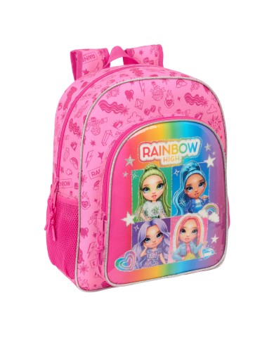Zaino Scuola Rainbow High Shine Multicolore 32 x 38 x 12 cm Zaino Scuola Rainbow High Shine Multicolore 32 x 38 x 12 cm