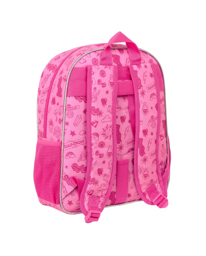 Zaino Scuola Rainbow High Shine Multicolore 32 x 38 x 12 cm Zaino Scuola Rainbow High Shine Multicolore 32 x 38 x 12 cm