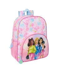 Zaino Scuola Barbie Painterly Rosa Blu cielo 26 x 34 x 11 cm Zaino Scuola Barbie Painterly Rosa Blu cielo 26 x 34 x 11 cm