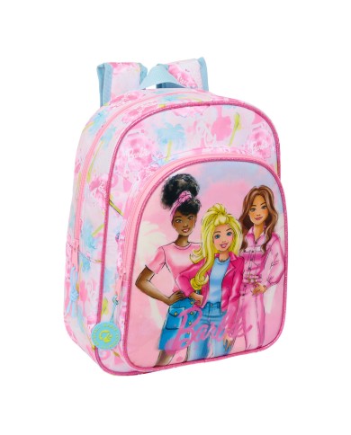 Zaino Scuola Barbie Painterly Rosa Blu cielo 26 x 34 x 11 cm Zaino Scuola Barbie Painterly Rosa Blu cielo 26 x 34 x 11 cm