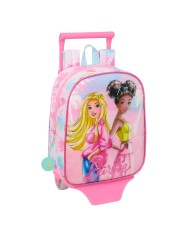 Trolley per la Scuola Barbie Painterly Rosa Blu cielo 22 x 27 x 10 cm Trolley per la Scuola Barbie Painterly Rosa Blu cielo 22 x 27 x 10 cm