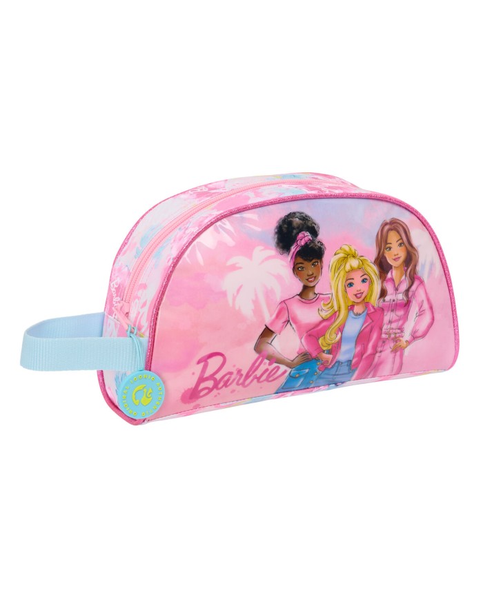 Necessaire da Viaggio Barbie Painterly Rosa Blu cielo 26 x 16 x 9 cm