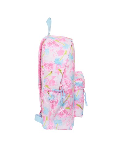 Zaino per Portatile Barbie Painterly Rosa Blu cielo 31 x 43 x 13 cm