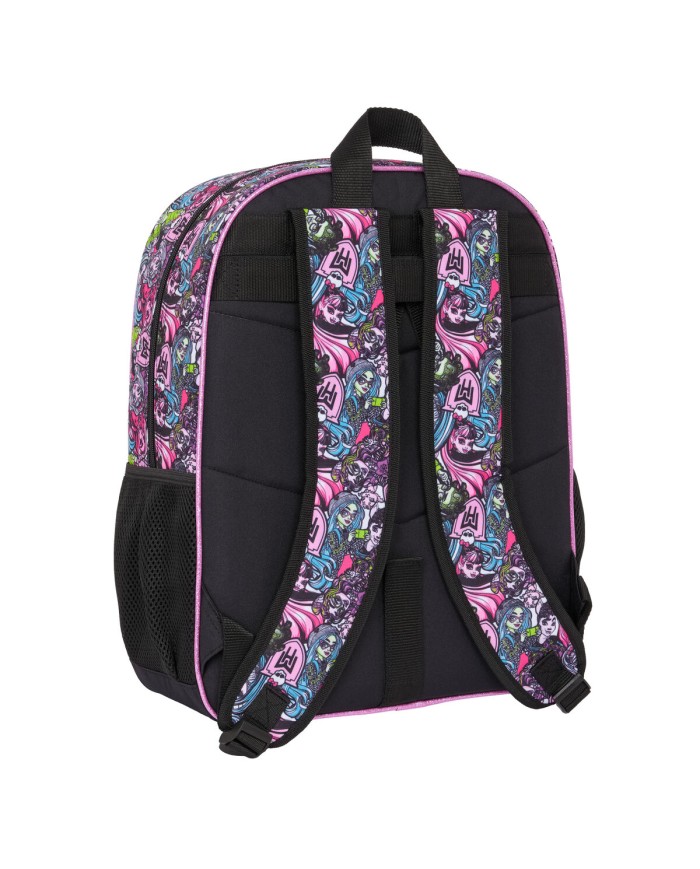 Zaino Scuola Monster High Drama Multicolore 33 x 42 x 14 cm Zaino Scuola Monster High Drama Multicolore 33 x 42 x 14 cm