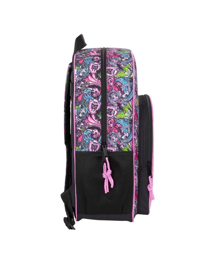 Zaino Scuola Monster High Drama Multicolore 33 x 42 x 14 cm Zaino Scuola Monster High Drama Multicolore 33 x 42 x 14 cm