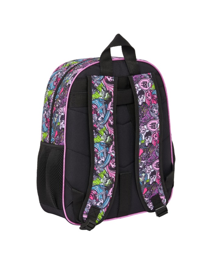 Zaino Scuola Monster High Drama Multicolore 32 x 38 x 12 cm Zaino Scuola Monster High Drama Multicolore 32 x 38 x 12 cm
