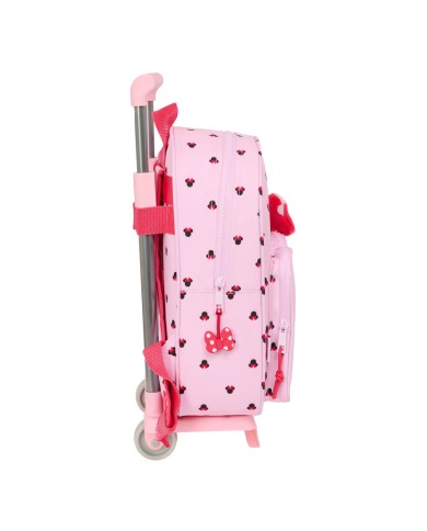 Trolley per la Scuola Minnie Mouse Naive Rosa 28 x 34 x 10 cm