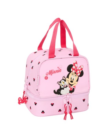 Portamerenda Minnie Mouse Naive Rosa 20 x 20 x 15 cm