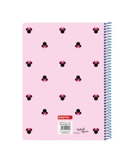 Quaderno con Anelli Minnie Mouse Naive Rosa 80 Pagine Quaderno con Anelli Minnie Mouse Naive Rosa 80 Pagine