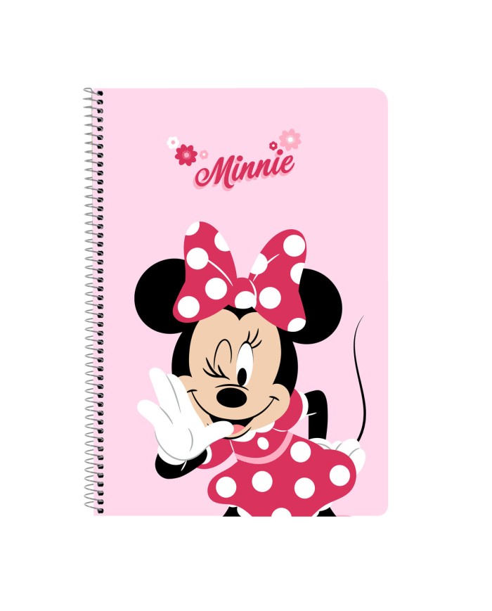 Raccoglitore ad anelli Minnie Mouse Naive Rosa A4 21.5 x 31 x 1 cm Raccoglitore ad anelli Minnie Mouse Naive Rosa A4 21.5 x 31 x 1 cm