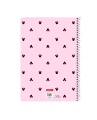 Raccoglitore ad anelli Minnie Mouse Naive Rosa A4 21.5 x 31 x 1 cm Raccoglitore ad anelli Minnie Mouse Naive Rosa A4 21.5 x 31 x 1 cm