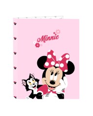 Raccoglitore ad anelli Minnie Mouse Naive Rosa A4 26.5 x 33 x 4 cm Raccoglitore ad anelli Minnie Mouse Naive Rosa A4 26.5 x 33 x 4 cm
