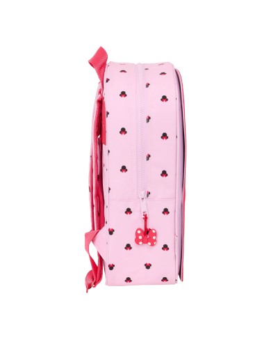 Zaino Scuola Minnie Mouse Naive Rosa 26 x 34 x 11 cm