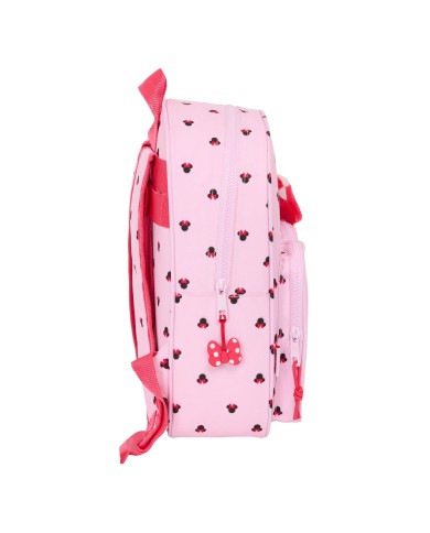 Zaino Scuola Minnie Mouse Naive Rosa 28 x 34 x 10 cm