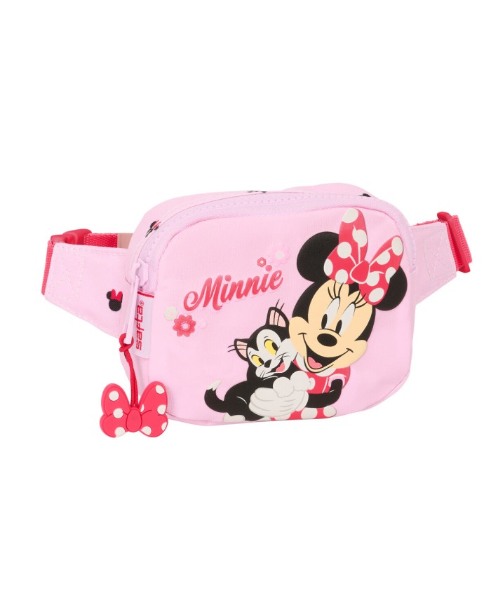 Marsupio Minnie Mouse Naive Rosa 14 x 11 x 4 cm