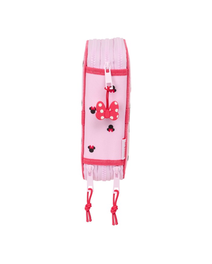 Plumier Triplo Minnie Mouse Naive Rosa 12,5 x 19,5 x 5,5 cm 37 Pezzi Plumier Triplo Minnie Mouse Naive Rosa 12,5 x 19,5 x 5,5 cm 37 Pezzi