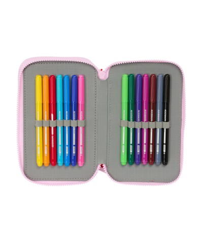 Plumier Triplo Minnie Mouse Naive Rosa 12,5 x 19,5 x 5,5 cm 37 Pezzi Plumier Triplo Minnie Mouse Naive Rosa 12,5 x 19,5 x 5,5 cm 37 Pezzi