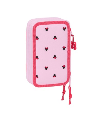 Plumier Triplo Minnie Mouse Naive Rosa 12,5 x 19,5 x 5,5 cm 37 Pezzi Plumier Triplo Minnie Mouse Naive Rosa 12,5 x 19,5 x 5,5 cm 37 Pezzi