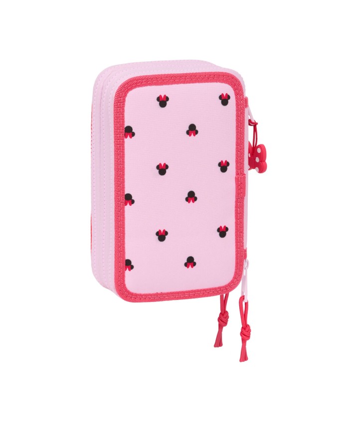 Plumier Triplo Minnie Mouse Naive Rosa 12,5 x 19,5 x 5,5 cm 37 Pezzi Plumier Triplo Minnie Mouse Naive Rosa 12,5 x 19,5 x 5,5 cm 37 Pezzi