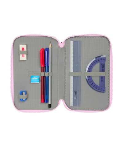 Plumier Triplo Minnie Mouse Naive Rosa 12,5 x 19,5 x 5,5 cm 37 Pezzi Plumier Triplo Minnie Mouse Naive Rosa 12,5 x 19,5 x 5,5 cm 37 Pezzi