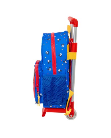 Trolley per la Scuola Mickey Mouse Clubhouse Good day Azzurro 28 x 34 x 10 cm