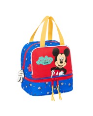 Portamerenda Mickey Mouse Clubhouse Good day Azzurro 20 x 20 x 15 cm Portamerenda Mickey Mouse Clubhouse Good day Azzurro 20 x 20 x 15 cm