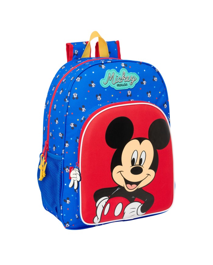 Zaino Scuola Mickey Mouse Clubhouse Good day Azzurro 33 x 42 x 14 cm Zaino Scuola Mickey Mouse Clubhouse Good day Azzurro 33 x 42 x 14 cm