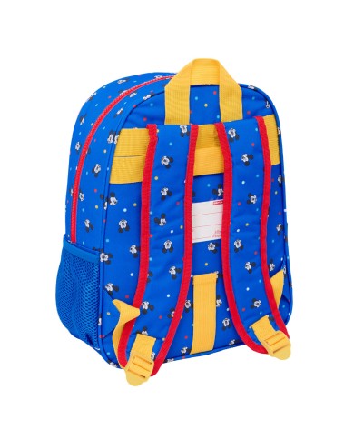 Zaino Scuola Mickey Mouse Clubhouse Good day Azzurro 26 x 34 x 11 cm