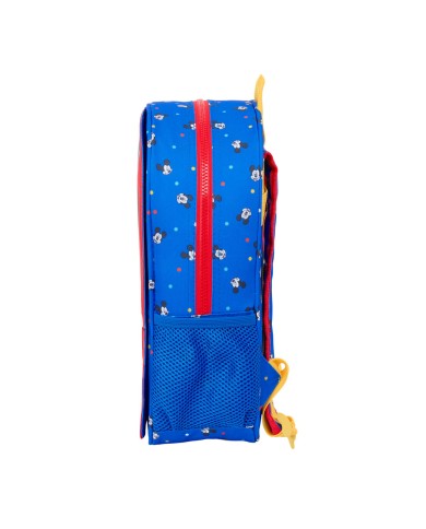 Zaino Scuola Mickey Mouse Clubhouse Good day Azzurro 26 x 34 x 11 cm