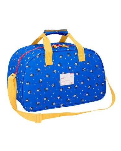 Borsa da Palestra Mickey Mouse Clubhouse Good day Azzurro 40 x 24 x 23 cm