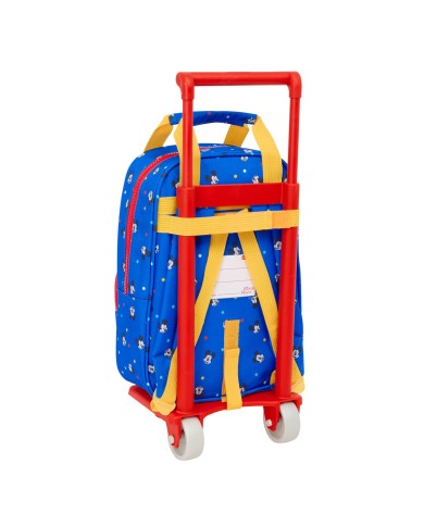 Trolley per la Scuola Mickey Mouse Clubhouse Good day Azzurro 20 x 28 x 8 cm