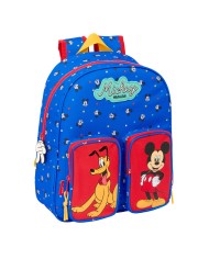 Trolley per la Scuola Mickey Mouse Clubhouse Good day Azzurro 20 x 28 x 8 cm Trolley per la Scuola Mickey Mouse Clubhouse Good day Azzurro 20 x 28 x 8 cm