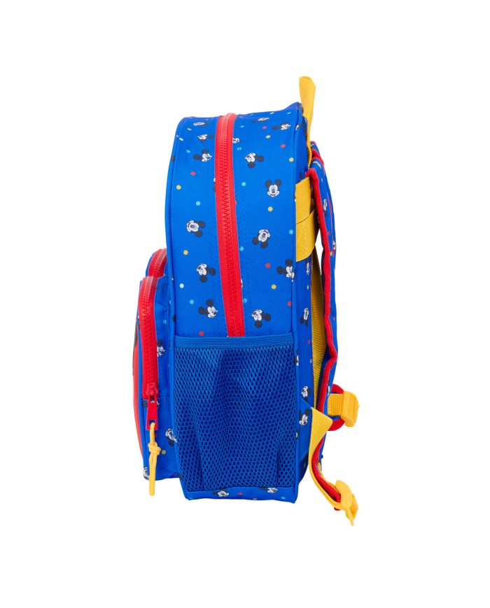 Zaino Scuola Mickey Mouse Clubhouse Good day Azzurro 28 x 34 x 10 cm