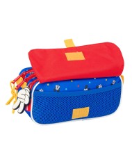 Portaoggetti Triplo Mickey Mouse Clubhouse Good day Azzurro 21,5 x 10 x 8 cm