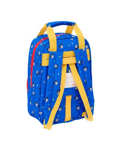 Zaino Scuola Mickey Mouse Clubhouse Good day Azzurro 20 x 28 x 8 cm