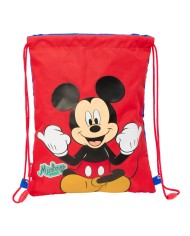 Zainetto con Cordini Minnie Mouse Naive Rosa 26 x 34 x 1 cm