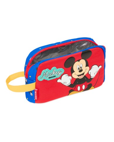 Portamerenda Termico Mickey Mouse Clubhouse Good day Azzurro 21,5 x 12 x 6,5 cm