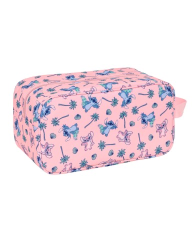 Necessaire Lilo & Stitch Beach Rosa 29 x 15 x 14 cm Necessaire Lilo & Stitch Beach Rosa 29 x 15 x 14 cm