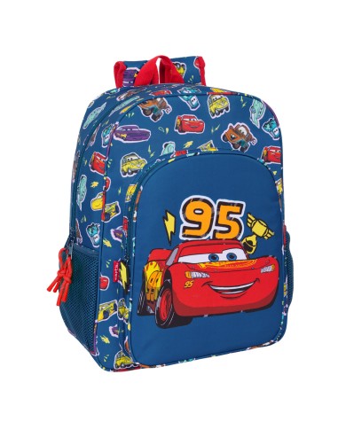 Zaino Scuola Cars Racing Blu Marino 33 x 42 x 14 cm Zaino Scuola Cars Racing Blu Marino 33 x 42 x 14 cm