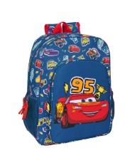 Zaino Scuola Cars Racing Blu Marino 33 x 42 x 14 cm Zaino Scuola Cars Racing Blu Marino 33 x 42 x 14 cm