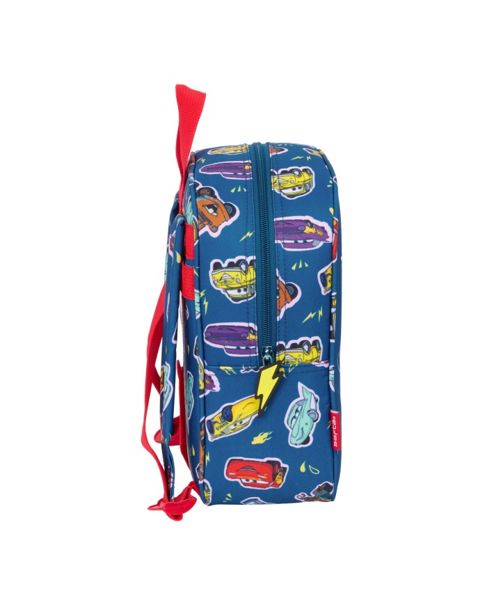 Zaino Scuola Cars Racing Blu Marino 22 x 27 x 10 cm Zaino Scuola Cars Racing Blu Marino 22 x 27 x 10 cm