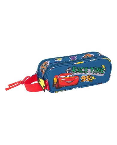 Portaoggetti Doppio Cars Racing Blu Marino 21 x 8 x 6 cm Portaoggetti Doppio Cars Racing Blu Marino 21 x 8 x 6 cm
