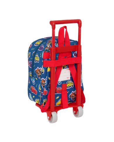 Trolley per la Scuola Cars Racing Blu Marino 22 x 27 x 10 cm Trolley per la Scuola Cars Racing Blu Marino 22 x 27 x 10 cm