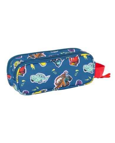 Portaoggetti Doppio Cars Racing Blu Marino 21 x 8 x 6 cm Portaoggetti Doppio Cars Racing Blu Marino 21 x 8 x 6 cm