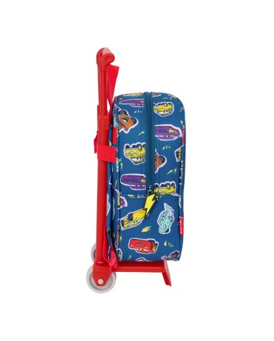 Trolley per la Scuola Cars Racing Blu Marino 22 x 27 x 10 cm Trolley per la Scuola Cars Racing Blu Marino 22 x 27 x 10 cm